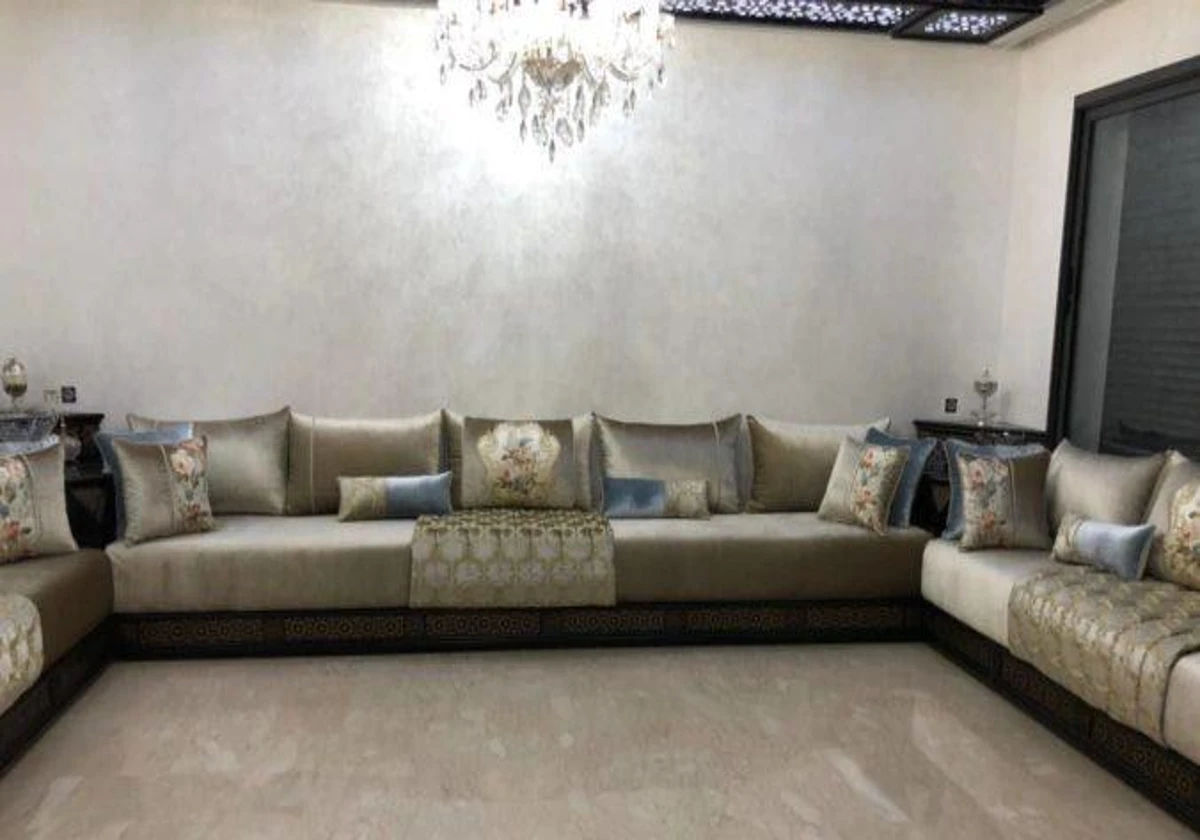 ameublement tapisser Marrakech - Salon Marocain Ref : 12