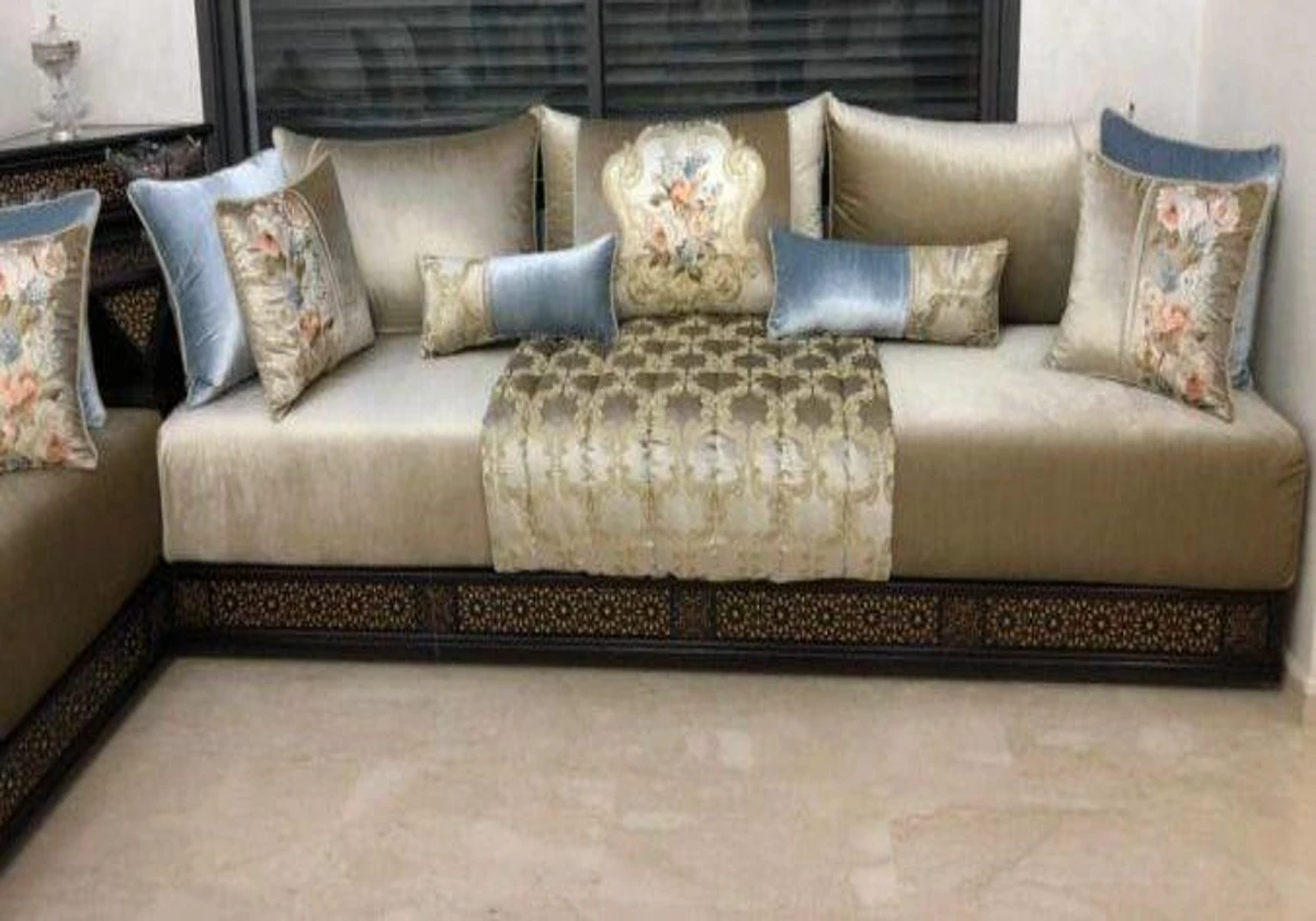 ameublement tapisser Marrakech - Salon Marocain Ref : 13
