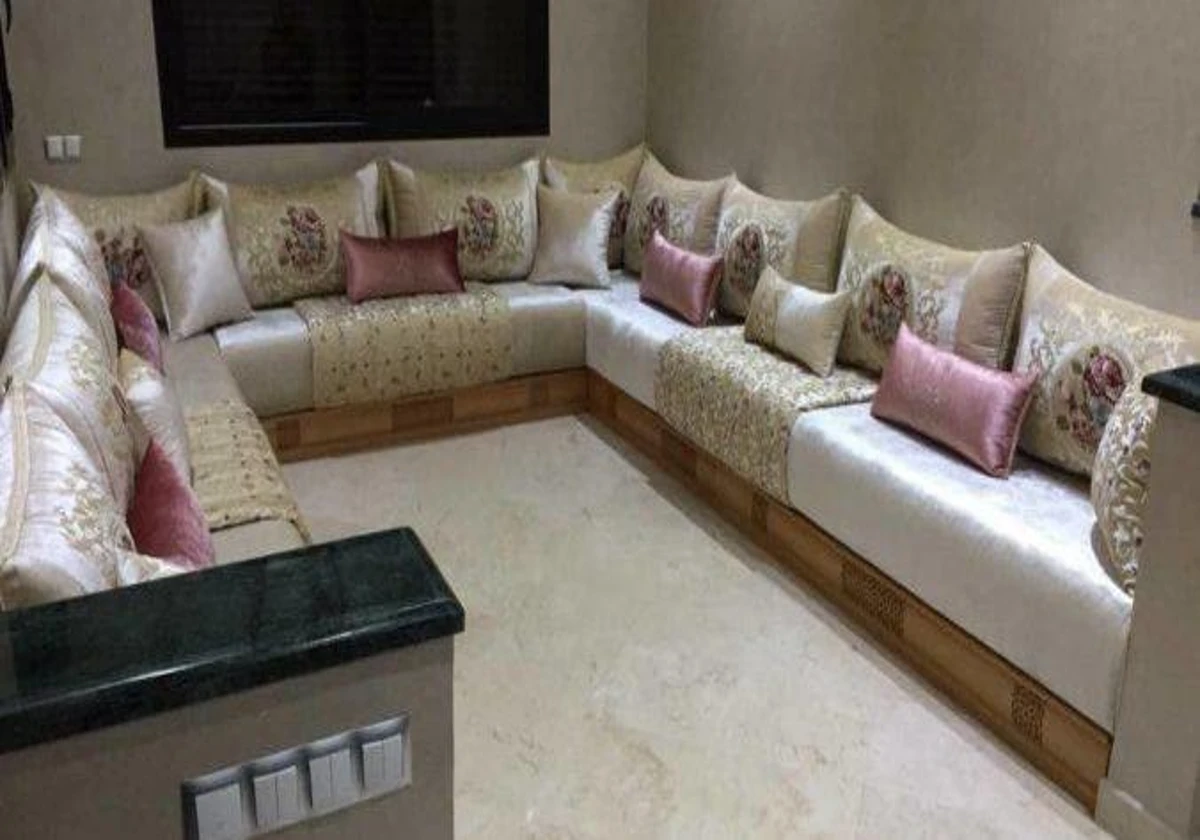 ameublement tapisser Marrakech - Salon Marocain Ref : 15