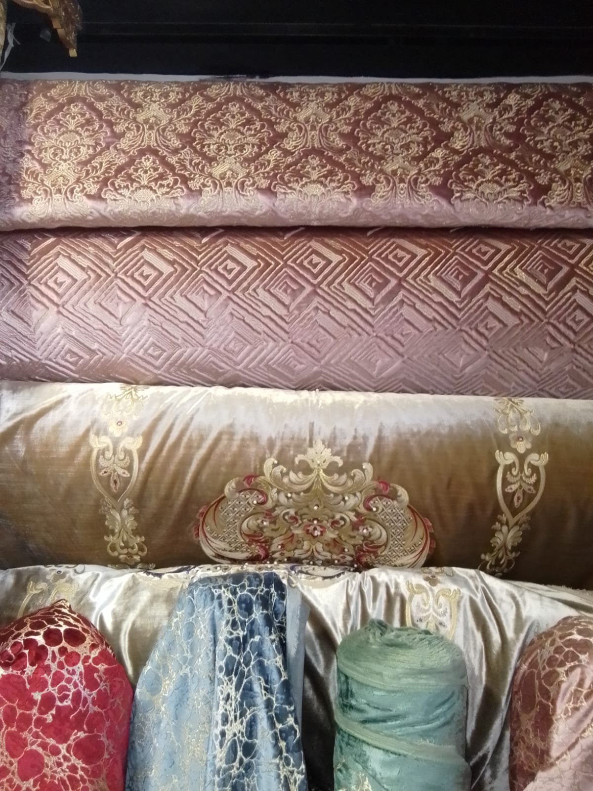 ameublement tapisser Marrakech - Tissu Brocart,Ref : 17/2024