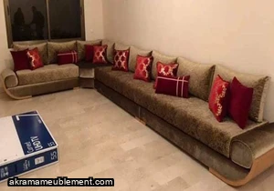 Tapissier Marrakech - Salon Marocain Ref : 18