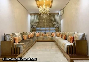 Salon en U Ref : 2