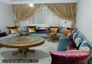 Salon Moderne en U, Ref : 10