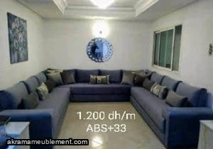 Salon en U Ref : 3