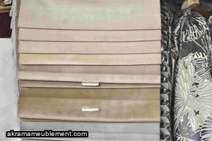 Tissu Velours Anti-taches,  Ref : 101/2024