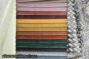 Tissu Velours Anti-taches, Ref : 104/2024